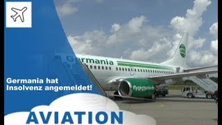 Urlaubsflieger Germania hat Insolvenz angemeldet [upl. by Dunstan]