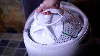 The Drumi Off Grid Foot Powered Washer YiREGO [upl. by Tsepmet354]