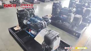 Hongfu 48 pcs Kubota generator production video [upl. by Morgun]