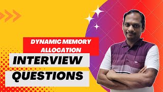 Dynamic memory allocation  Interview Questions with answers [upl. by Armbrecht]