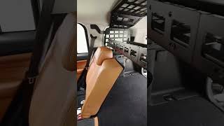 2024 2025 New Haval H9 Trunk Storage Molle Panel CAR GATHERING ZONE [upl. by Paule]