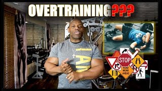 SIGNS of OVERTRAINING  Know when to STOP [upl. by Naimaj]