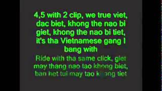 Vietnamese Rap with lyrics [upl. by Helyn143]