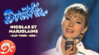 Dorothée  Nicolas et Marjolaine  CLIP OFFICIEL  1989 [upl. by Arni570]