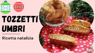 TOZZETTI MANDORLE E NOCCIOLE  ricetta natalizia [upl. by Faxen]