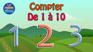 Apprendre à compter jusquà 10 en français  maternelle [upl. by Jemena640]