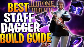 THIS STAFF DAGGER BUILD IS PURE STIER Throne and Liberty Staff Dagger Build PVE [upl. by Ianteen]