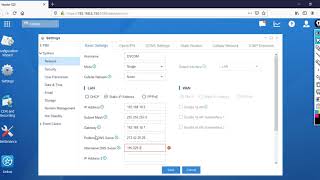 How to change the default IP Subnet Mask and Default Gateway on the Yeastar S20 IP PBX [upl. by Brooking]