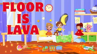 The Floor Is Lava Dance 🔥 Preschool Songs amp Nursery Rhymes for Circle Time 🔥 [upl. by Evot217]