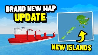 NEW MAP UPDATE in Roblox Shipping Lanes [upl. by Harbot]