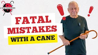 3 Walking Cane Mistakes to AVOID Tutorial [upl. by Ameehsat841]