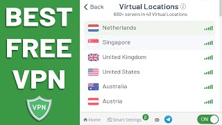 The Best Free VPN For PC  600 Servers [upl. by Ethban]