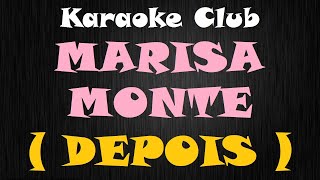 MARISA MONTE  DEPOIS  KARAOKE [upl. by Leunam]