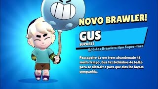 BRAWL STARS  GUS  gameplay brawlstars jogo [upl. by Rori247]