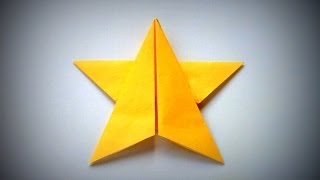 Origami  How to make a STAR [upl. by Fenella]