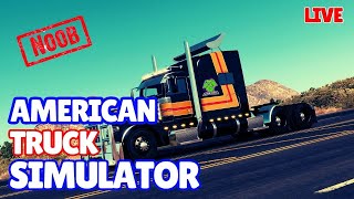 🔴LIVE🔴AMERICAN TRUCK SIMULATOR🔴WEEK 1🔴simulator fyp [upl. by Htelimay]