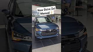 New Gen Maruti Dzire Blue Colour💙 Dzire Zxi Manual  Maruti New Dzire On Road Price  M2S Car Info [upl. by Yztim735]