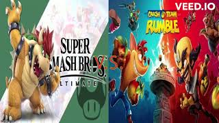 Dr Neo Bowser 2  SSB UltimateTeam Rumble Mix [upl. by Ahsiuqram]