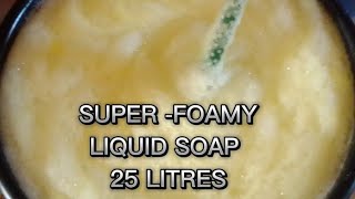 How To Make 25 Litres Of Liquid Soap From Start To Finish diy soap laundry washing cleaning [upl. by Annairda]