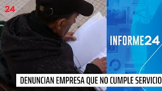 Informe 24 Denuncian a empresa que les prometió tramitar crédito hipotecario  24 Horas TVN Chile [upl. by Bala]