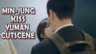 FIVE HEARTS UNDER ONE ROOF  MinJung Kissed Yuman Cutscene No Commentary [upl. by Akiret]