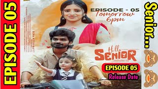 Hello Senior 💜 Episode 05  New Updated Aareesh  Chippuchippy  Tamil Love Web Series Filmdude [upl. by Nesnej]