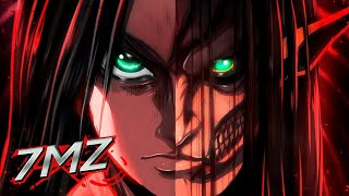 INSTRUMENTAL Eren Attack on Titan  AO SOM DO ESTRONDO  7 Minutoz Prod CG Beats [upl. by Eenalem926]