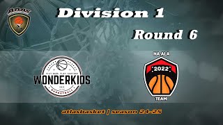 Atlasbasket  Div 1Round 6  WONDER KIDS vs NA ALA TEAM [upl. by Trent464]