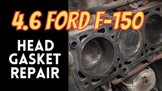 46 Ford How to Replace Head Gaskets [upl. by Rutherford556]