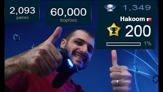 60000 Trophies Unlocked by Hakoom [upl. by Phebe433]