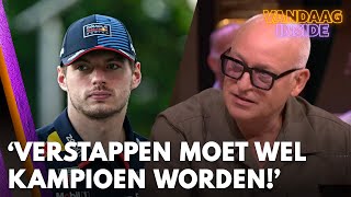 René over Max Verstappen Hij moet wel wereldkampioen worden  VANDAAG INSIDE [upl. by Aihsenad]