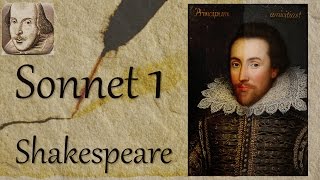 Poem by William Shakespeare  Sonnet 1 From fairest creatures we desire increase  Literaturepoems [upl. by Bethesde]