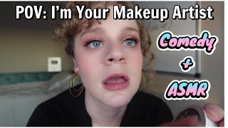 Doing Your Makeup for Prom ASMR  Comedy [upl. by Rainie]