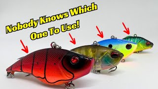 Most Anglers Don’t Know How To Choose The Correct Lipless Crankbait Do You [upl. by Naruq]