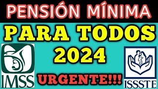 PENSION MÌNIMA PARA TODAS ÜRGE [upl. by Kinelski]