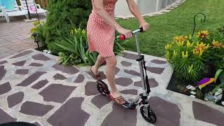 HUDORA Scooter for Family Kids amp Adults Review [upl. by Akirehc]