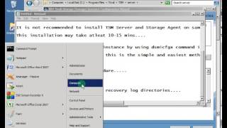 TSM Server 634 Installation and Configuration Steps [upl. by Sucramed]