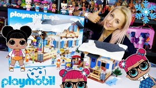 Marivobox 22  PLAYMOBIL CHATKA GÓRSKA 5422  WAKACJE LALECZEK LOL  Unboxing po polsku z lalkami [upl. by Munster]