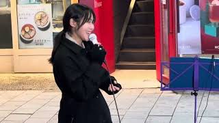 HONGDAE BUSKING  Olafs Frozen Adventure OST Ring in the Season 3 [upl. by Neddy]