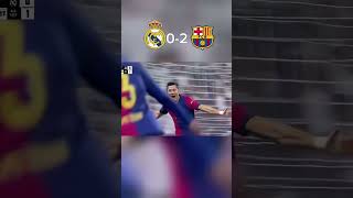 Real Madrid vs Barcelona in 2024😳🔥 football realmadrid barcelona viralvideo trending shorts [upl. by Havener]