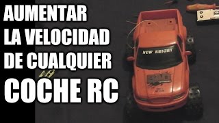 Tutorial Aumentar la VELOCIDAD de cualquier coche RC  DUPLICA LA VELOCIDAD  HACK TYPE 2 [upl. by Godding]