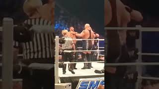 Big Show Double Chokeslam To Jinder Mahal amp Drew Mcintyre wwe Smackdown 13 [upl. by Ronacin294]