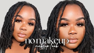 “No MakeUp” MakeUp Look  IamJackieCymone [upl. by Enoob]