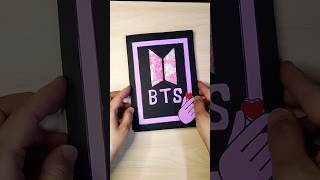 DIY BTS Diary  Handmade BTS Shaker Diary [upl. by Nahtnhoj]