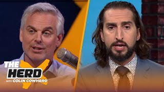 Nick Wright praises Mahomes leadership talks Cowboys amp Caleb Williams struggles  NFL  THE HERD [upl. by Ataner172]