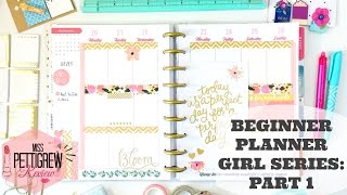 Happy Planner 101 Planner Decoration Tutorial 365 Happy Planner by MAMBI [upl. by Arawaj]