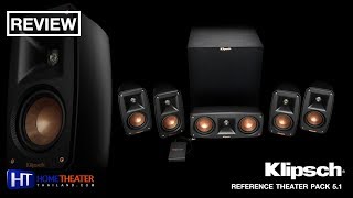 Review ทดสอบฟังเสียง Klipsch Reference Theater Pack 51 [upl. by Ahsataj]