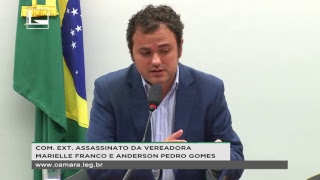 ASSASSINATO MARIELLE FRANCO E ANDERSON PEDRO GOMES  Audiência Pública  29112018  1016 [upl. by Alikat]