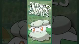 Cottonee’s sprites in Black amp White and Black amp White 2 pokemon pokemonblackandwhite [upl. by Letnwahs]