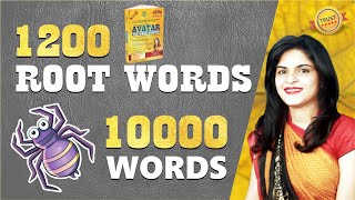 Vocab by Root Words Practice SSC CGL CHSL STENO MTS  AVATAR THE WORD MASTER by Manisha Bansal [upl. by Hgielar520]